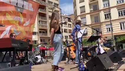 Miquel Gil i Titana a la Diada del 25 d'Abril a Castelló