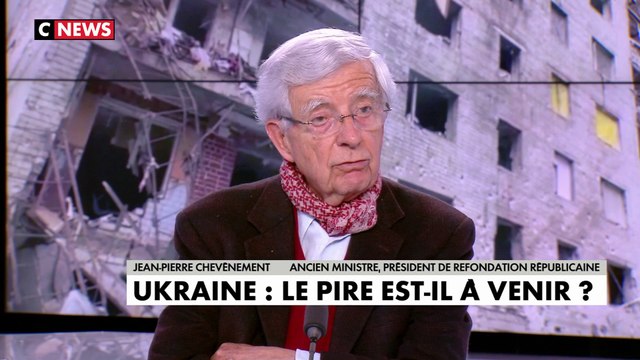 Jean-Pierre Chevènement : «Le président Poutine n’était pas bien informé de la situation en Ukraine»