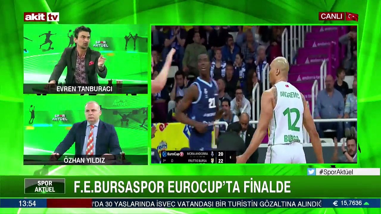 F.E. Bursaspor EUROCUP'ta finalde