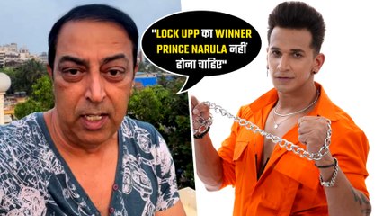 Vindu Dara Singh Feels Prince Narula Shouldn't Win Lock Upp Show!