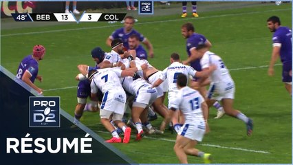 PRO D2 - Résumé US Bressane-Colomiers Rugby: 34-13 - J29 - Saison 2021/2022
