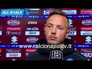 Torino-Napoli 7/5/22 intervista pre-partita Amir Rrahmani