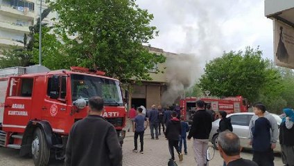 GAZİANTEP'TE ATIK KAĞIT DEPOSUNDA YANGIN