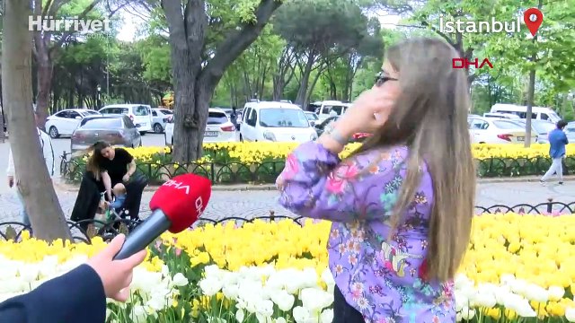 'Lale şöleni'ne fotoğraf gölgesi: Herkes basmış, ben de bastım