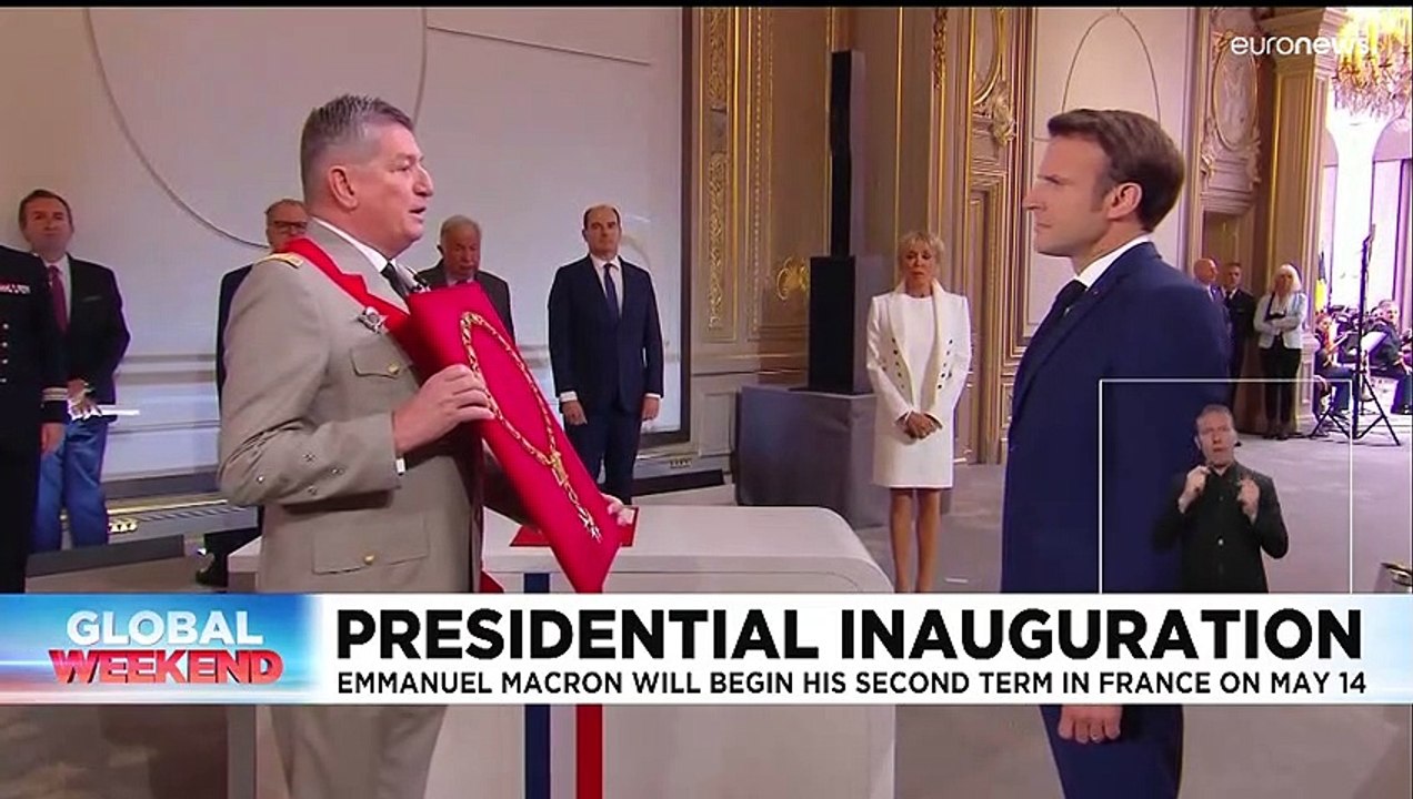 Emmanuel Macron inaugurated for second term in office