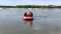 Son dakika haber | Yunanistan'a kaçmak isterken Meriç Nehri'nde mahsur kalan kadının yardımına AFAD ve Jandarma yetişti
