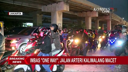 Sempat Lancar, Kendaraan di Jalan Arteri Kalimalang Kembali Padat Bahkan Terhenti!
