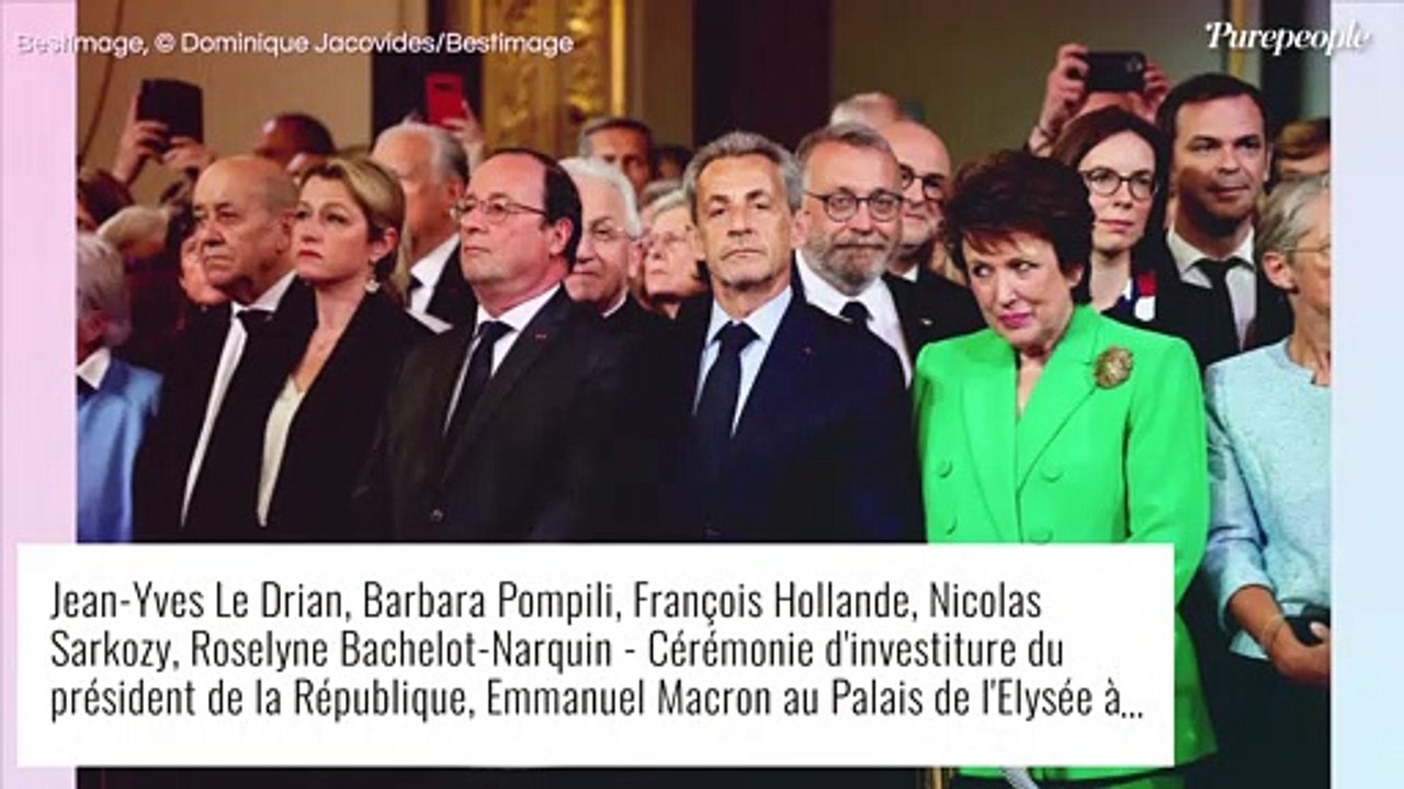 Investiture d'Emmanuel Macron : Brigitte Macron impressionne en blanc Vuitton, devant François Cluzet