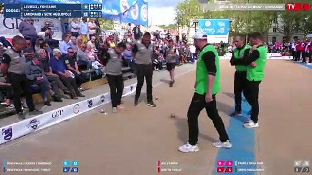 Ligue Sport Boules M1 / Plan serré / Le puy en velay / Samedi 7 Mai