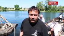 VIDEO. Savonnières : Les Bateliers du Cher s'entrainent à la traversée de la lagune de Venise