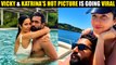 Katrina Kaif’s Hot Picture With Husband Vicky Kaushal Enjoying In Pool Goes Viral
