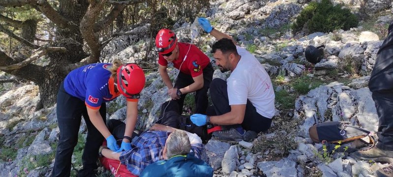 Fethiye’de yamaç paraşütü kazası