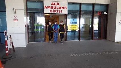 Gazilerin eşyalarını çalan hırsız adliyeye sevk edildi