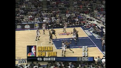 Historical Fantastic Finish: IND@NYK, Game 1, Eastern Conference Semifinals on 5/7/1995