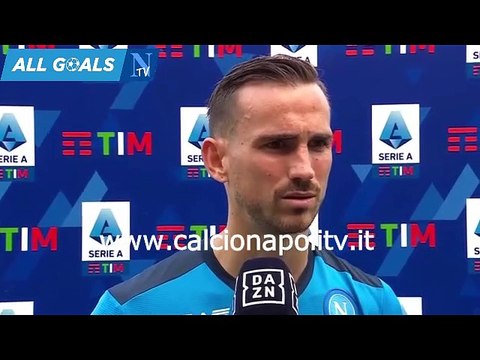 Torino-Napoli 0-1 7/5/22 intervista post-partita Fabian Ruiz