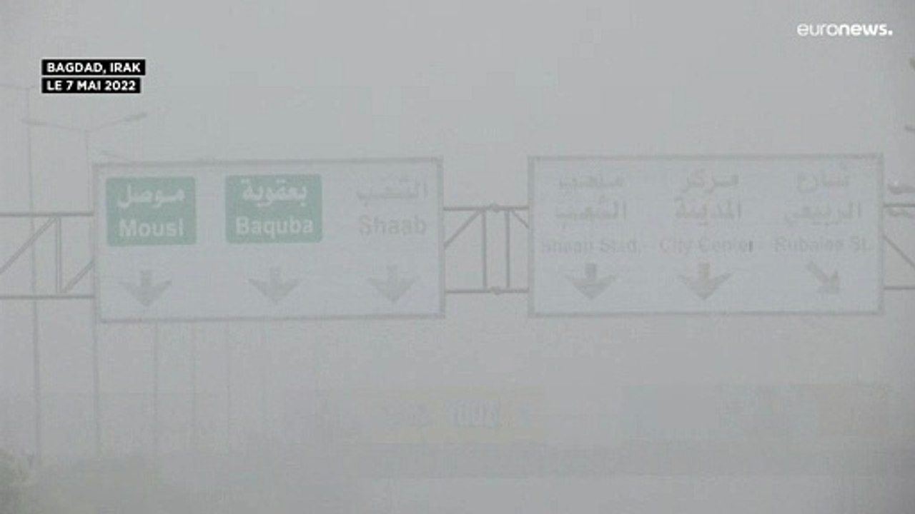 Tempête de sable en Irak : hausse des admissions à l'hôpital pour difficultés respiratoires