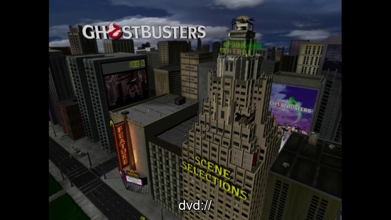 Opening to Ghostbusters 1999 DVD (HD)