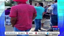 ¡Brutal! Impacto de bus contra varios vehículos deja múltiples heridos en Villanueva, Cortés