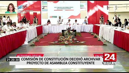 Aníbal Torres sobre proyecto de asamblea constituyente: “Congreso ya se pronunció y eso termina allí”