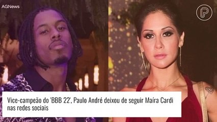 Ex-BBB Paulo André dá unfollow em Maíra Cardi e causa espanto com atitude. Entenda!