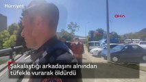 Şakalaştığı arkadaşını alnından tüfekle vurarak öldürdü