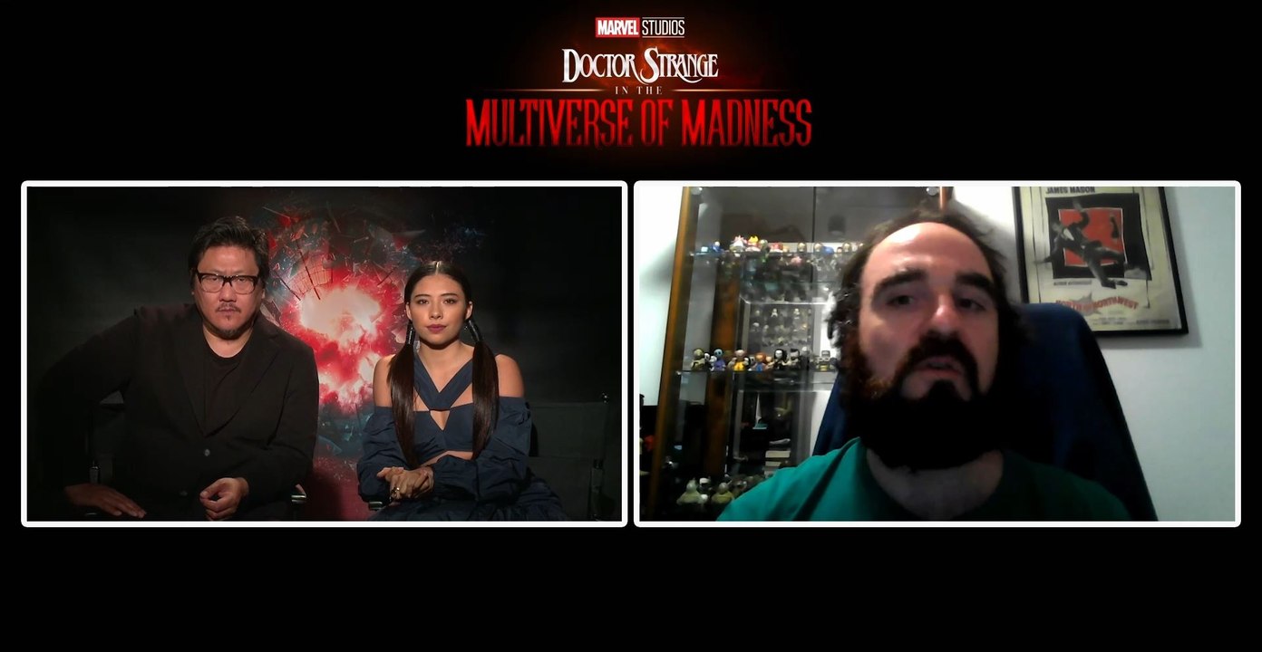 'Doctor Strange en el multiverso de la locura', entrevista a Benedict Wong y Xochitl Gomez