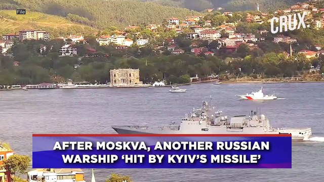 After Moskva, Now Ukraine Missile Hits Russia’s Makarov Warship l Can Putin Break Snake Island Jinx-