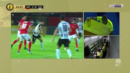 طرد لاعب وفاق اسطيف
