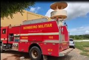 Incêndio é registrado em cela do presídio de Cajazeiras e bombeiros conseguem conter as chamas