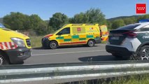 Un ciclista muerto y otro herido grave tras ser arrollados por un coche en la sierra de Madrid
