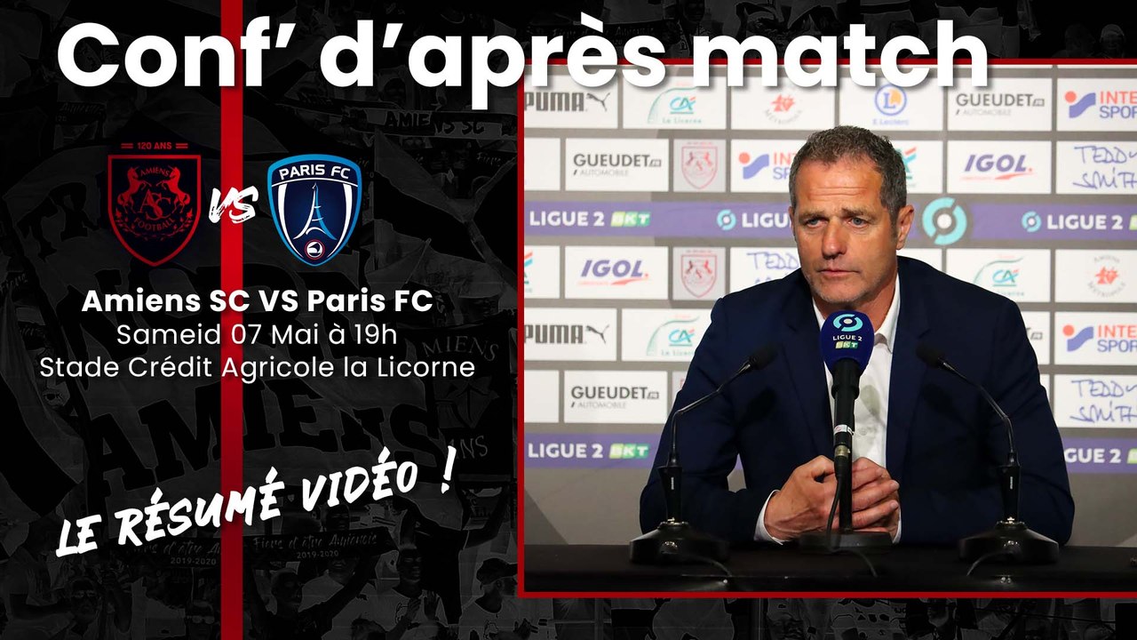 Conf d’après match ASC-PFC: Philippe Hinschberger