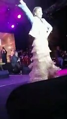 Gülben Ergen sahnede bayıldı