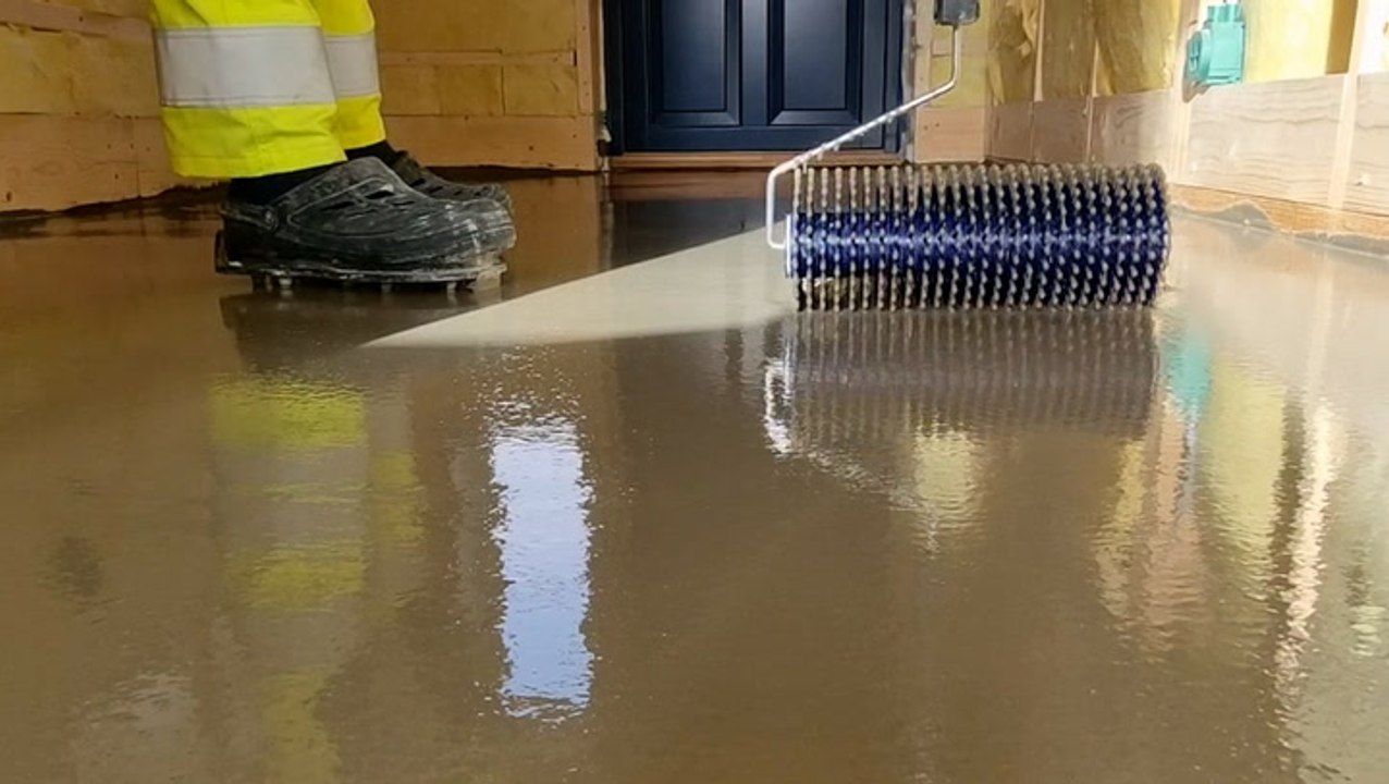 How waterproof vinyl is installed in bathrooms