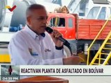 Gobierno de Bolívar reactiva planta de asfaltado para el mejoramiento de vías principales