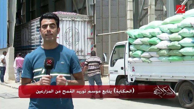 (الحكاية).. يتابع موسم توريد القمح من المزارعين