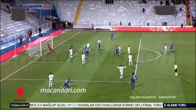 Büyükşehir Belediye Erzurumspor 4-2 Bursaspor [HD] 04.12.2019 - 2019-2020 Turkish Cup 5th Round 1st Leg