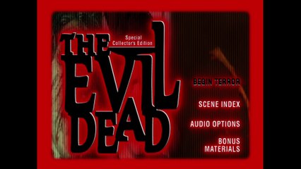 Opening to The Evil Dead: Special Collector's Edition 1999 DVD (HD)