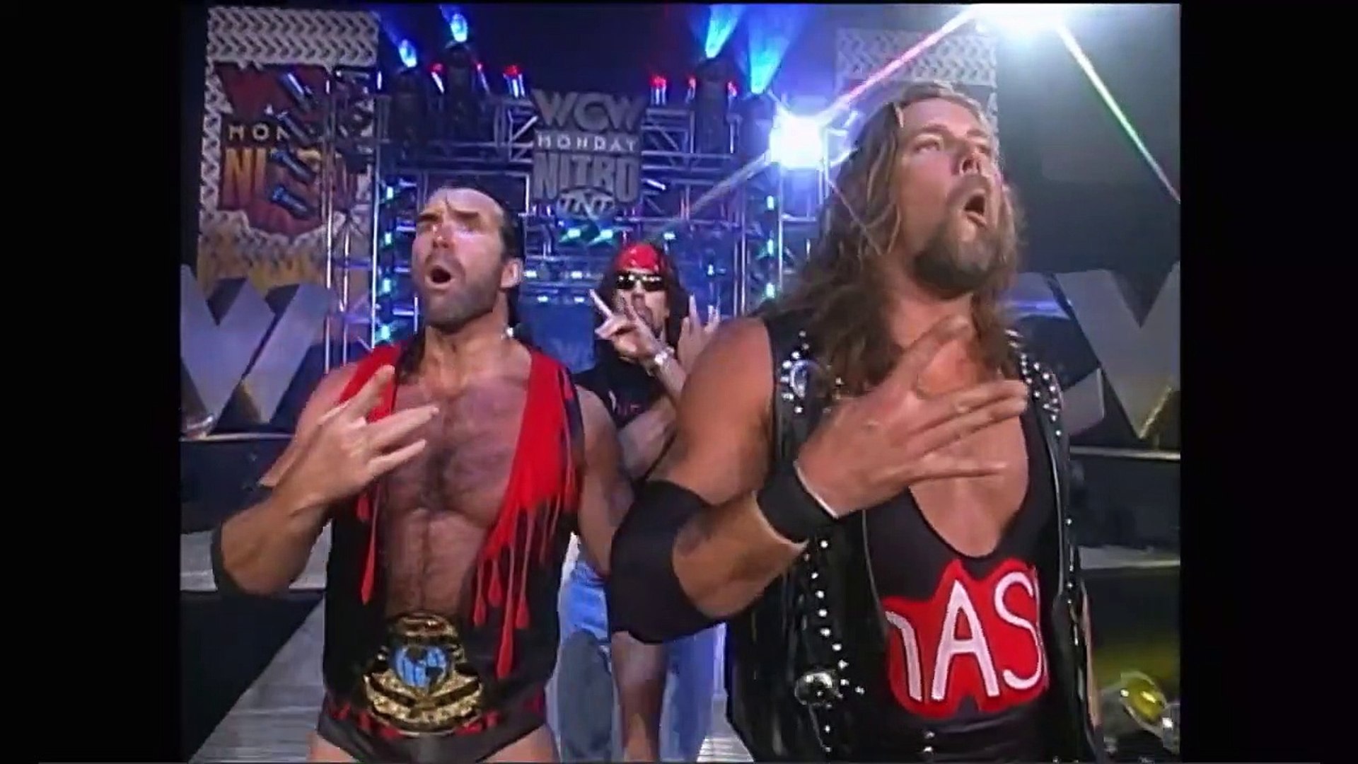 Scott Hall & Kevin Nash vs Mortis & Wrath: WCW Nitro September 