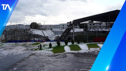 Colapso de una infraestructura metálica por granizo causó la muerte de una persona en Quito