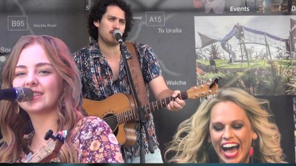 Tamworth Country Music Festival 2022 Blake Dantier n Lily Grace  TCMF22 20, Golden Guitar, Fanzone, 22 Apr 2022