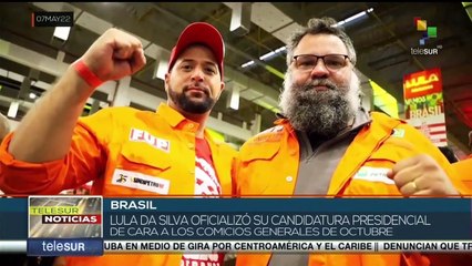 Download Video: Brasil: Lula Da Silva lanza su precandidatura presidencial de cara a próximos comicios