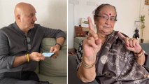Mother's Day 2022 : Anupam Kher का Mother's Day पर माँ Dulari Kher  के साथ Video Viral। Boldsky