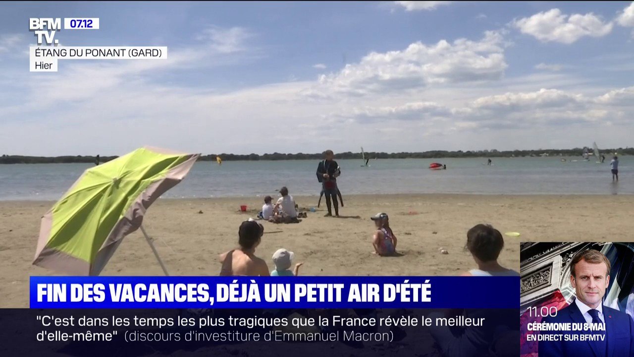 Températures estivales: la fin des vacances sous le soleil