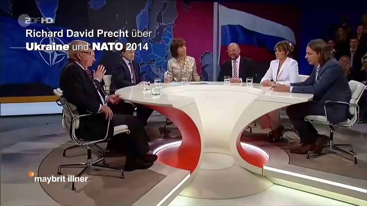 Richard David Precht über #Ukraine und #NATO 2014 - Früher saß in Talkshows mehr Sachverstand, als heute in unserer Regierung.