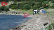 İzmir'de denizde dalgıç kıyafetli erkek cesedi bulundu