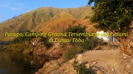Paropo camping ground terbaik di Danau Toba
