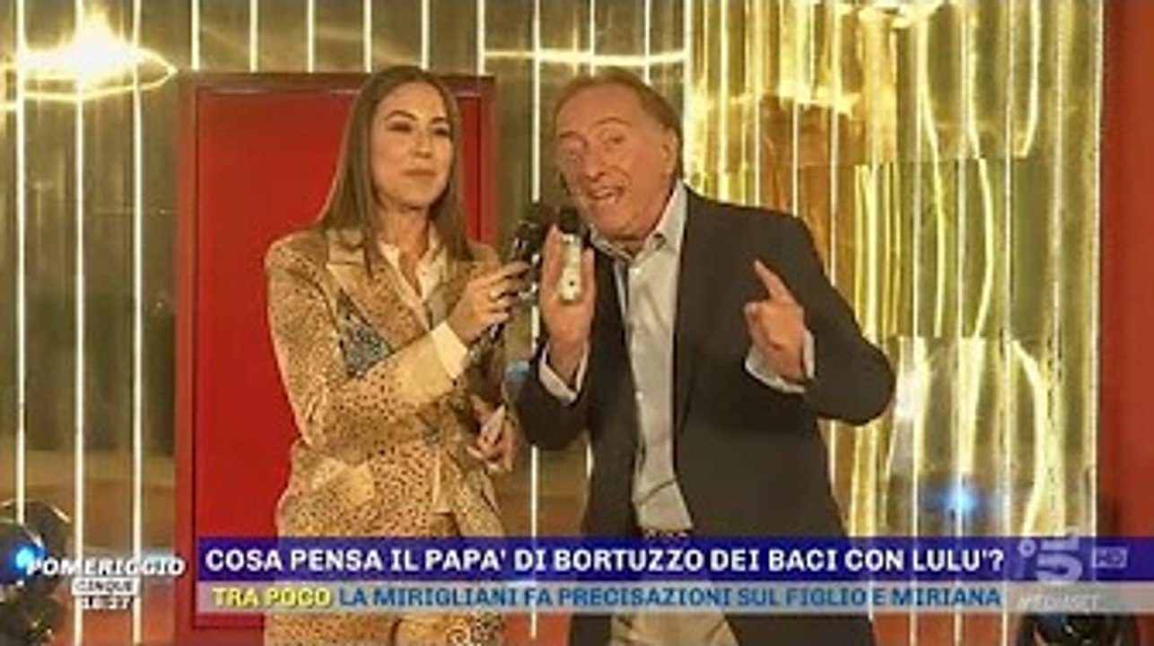 GF Vip, Amedeo Goria difende Lulù Hailé Selassié a Pomeriggio 5 Una ragazza che ha bisogno dell'af