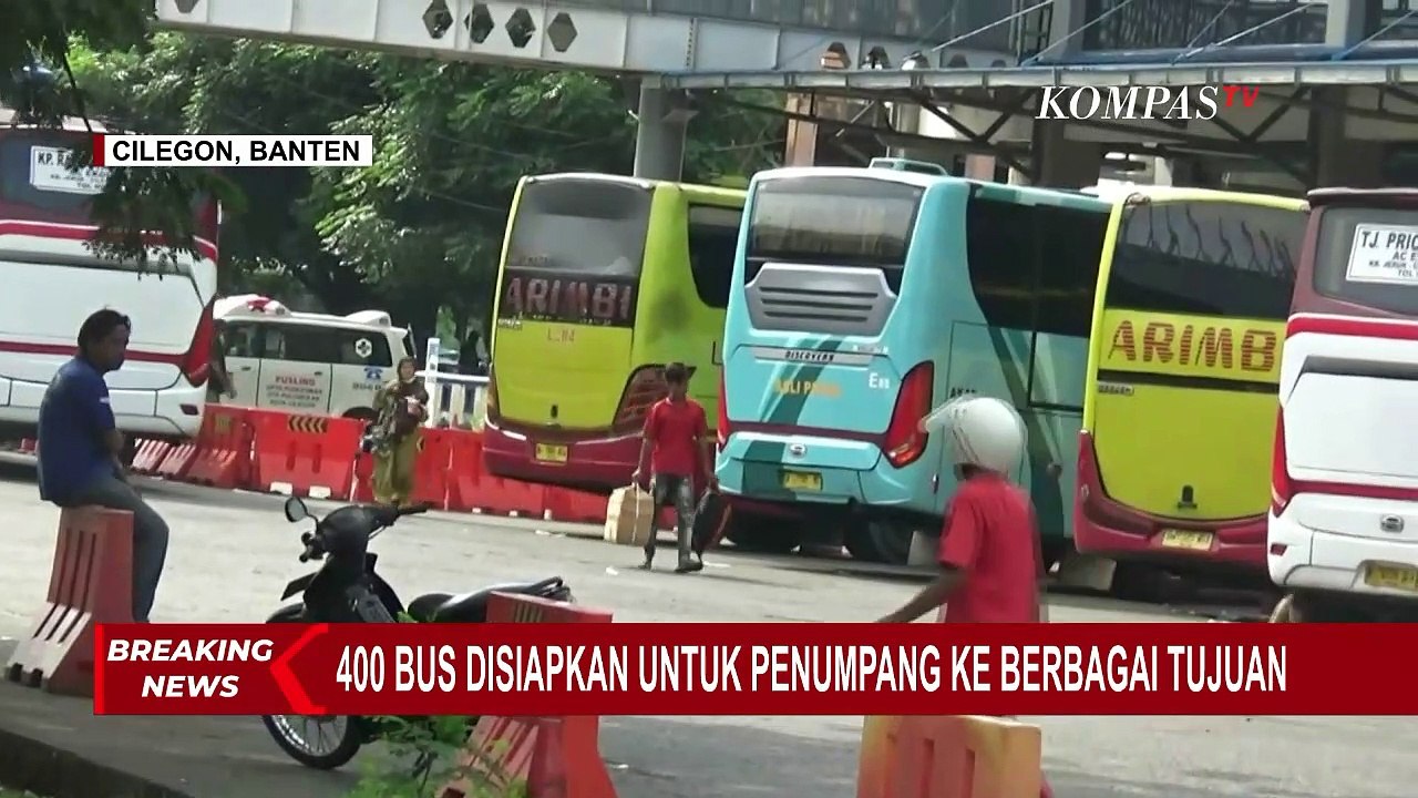 Hadapi Puncak Arus Balik, Kemenhub Siapkan 400 Bus di Terminal Terpadu Merak