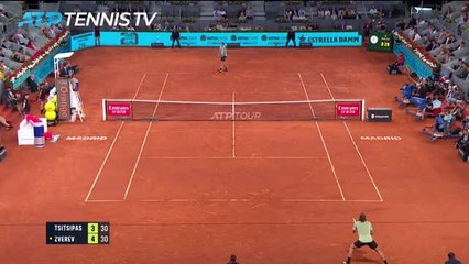 Madrid - Zverev affrontera Alcaraz en finale après sa victoire contre Tsitsipas