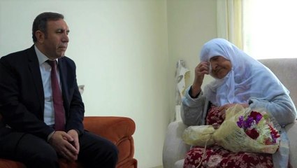 Bingöl'de şehit annesine duygulandıran ziyaret